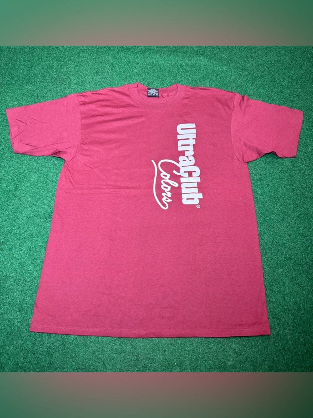 Ultra Club Cotton Promotional Gildan Vintage 90s Y2K Never Worn XL T Shirt
